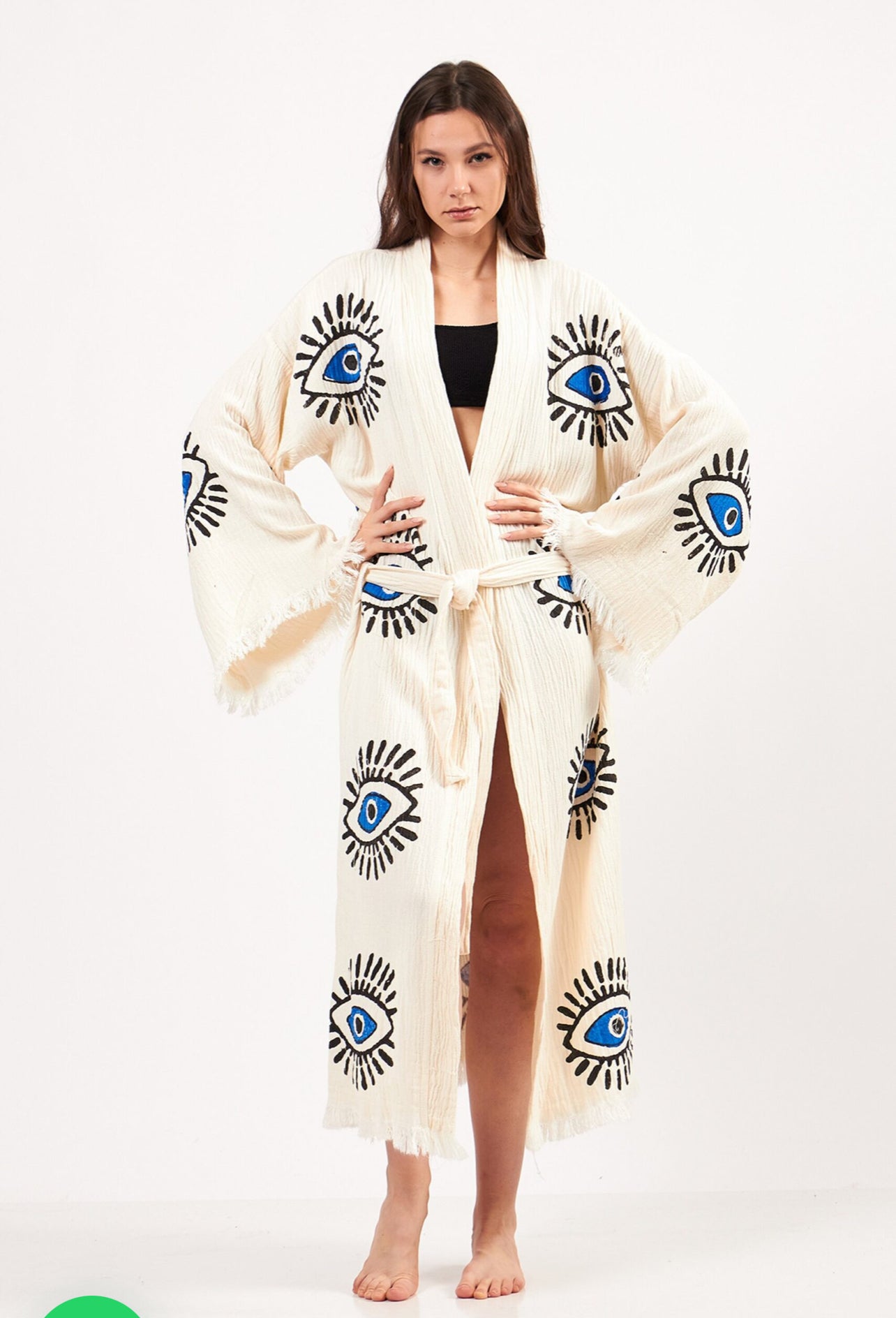 Block Print Muslin Kimonos