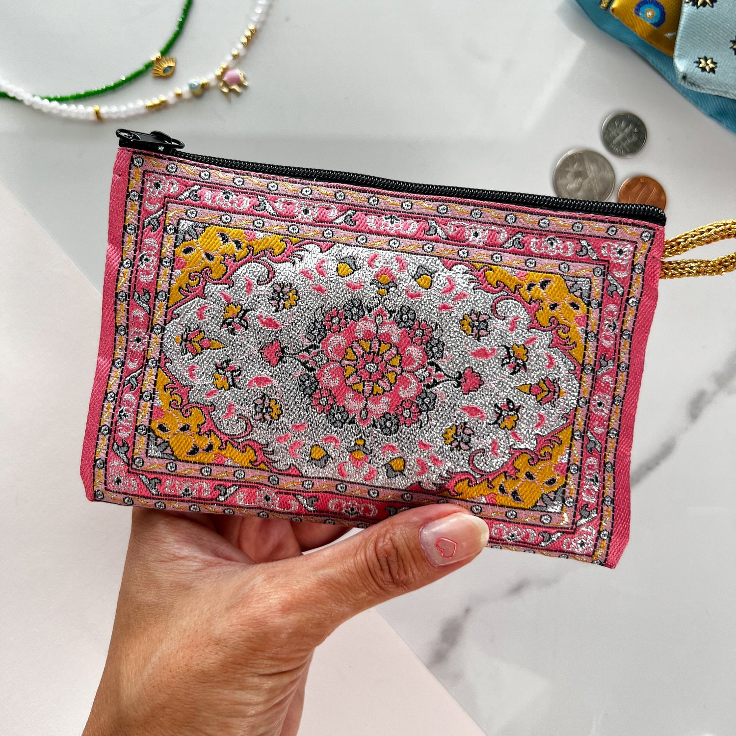 Rug &  Floral Coin Purses