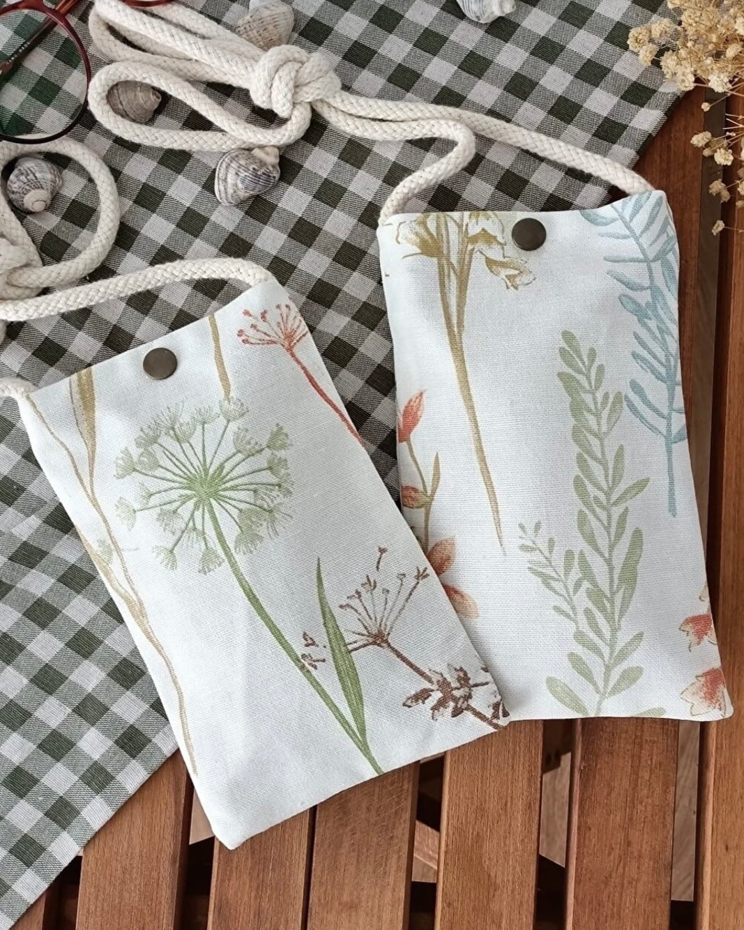 Fabric Phone Bag, Crossbody Phone Bag