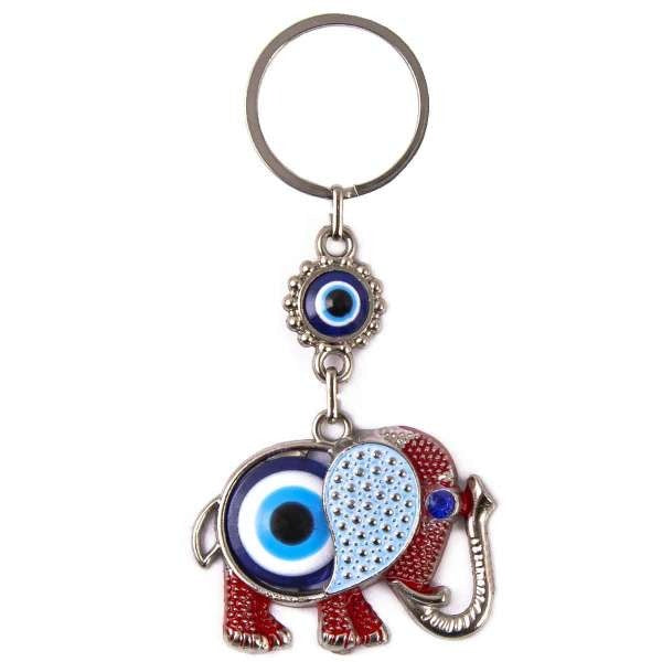 Cute Keychain, Elephant Keychain, Boho Keychain