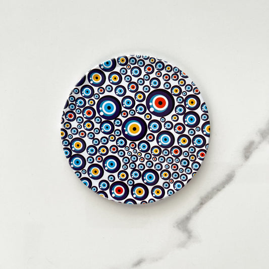 Evil Eye Coaster, Evil Eye Favors, Evil Eye Gifts