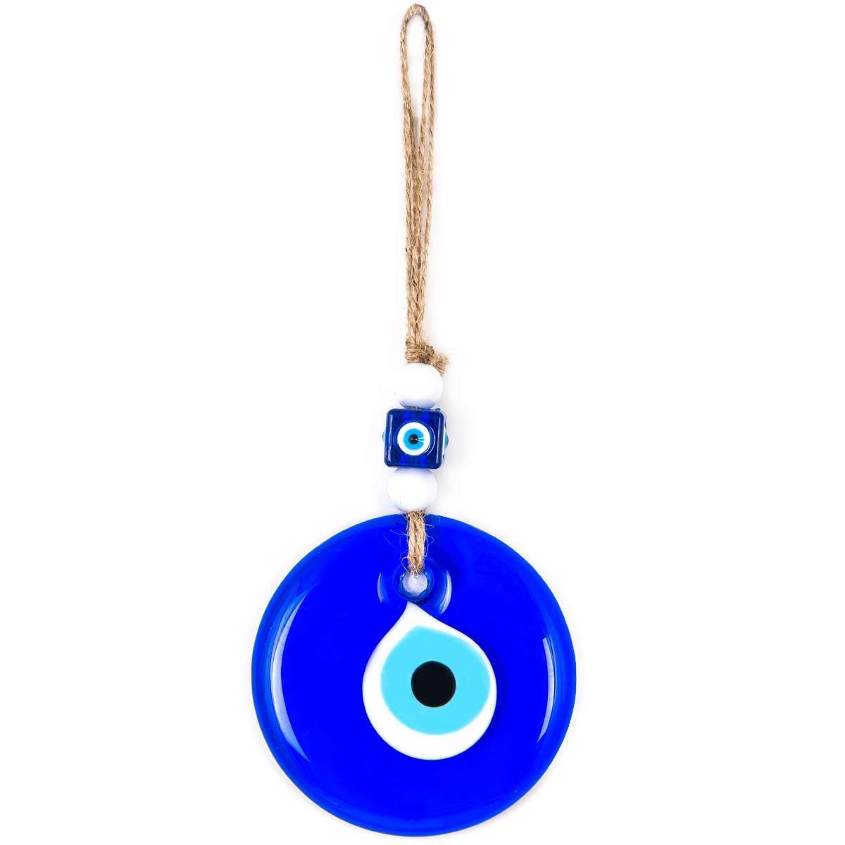Evil Eye Wall Decor, Glass Evil Eye Wall Hanging, Boho Home Decor