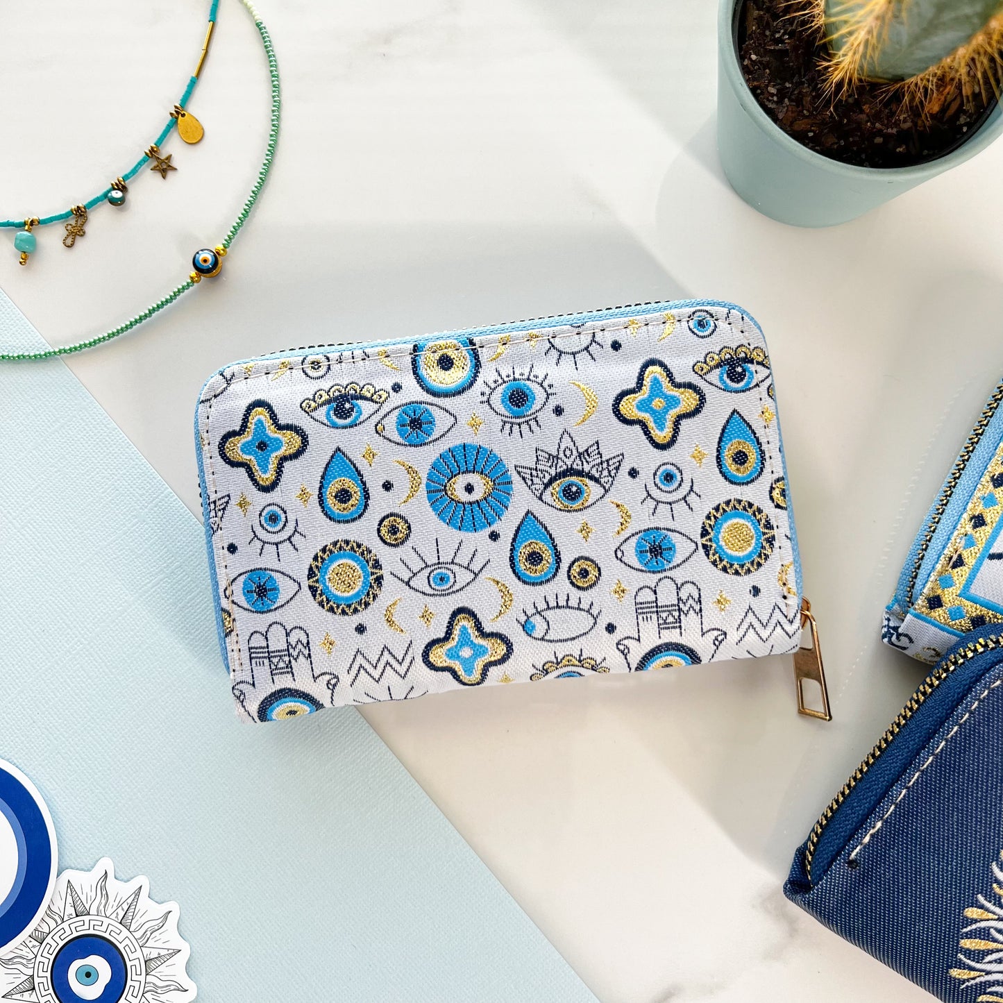 Evil Eye Wallet, Evil Eye Purse, Evil Eye Designs