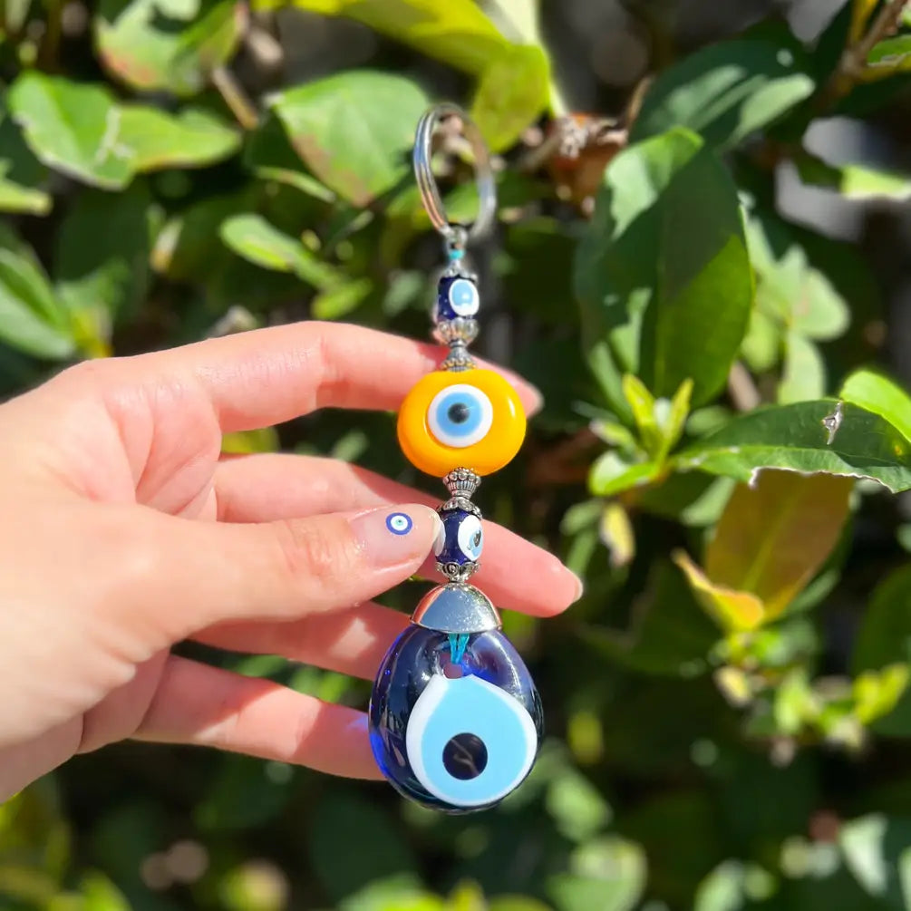 Evil Eye Keychain, Lucky Keychain, Cute Keychain