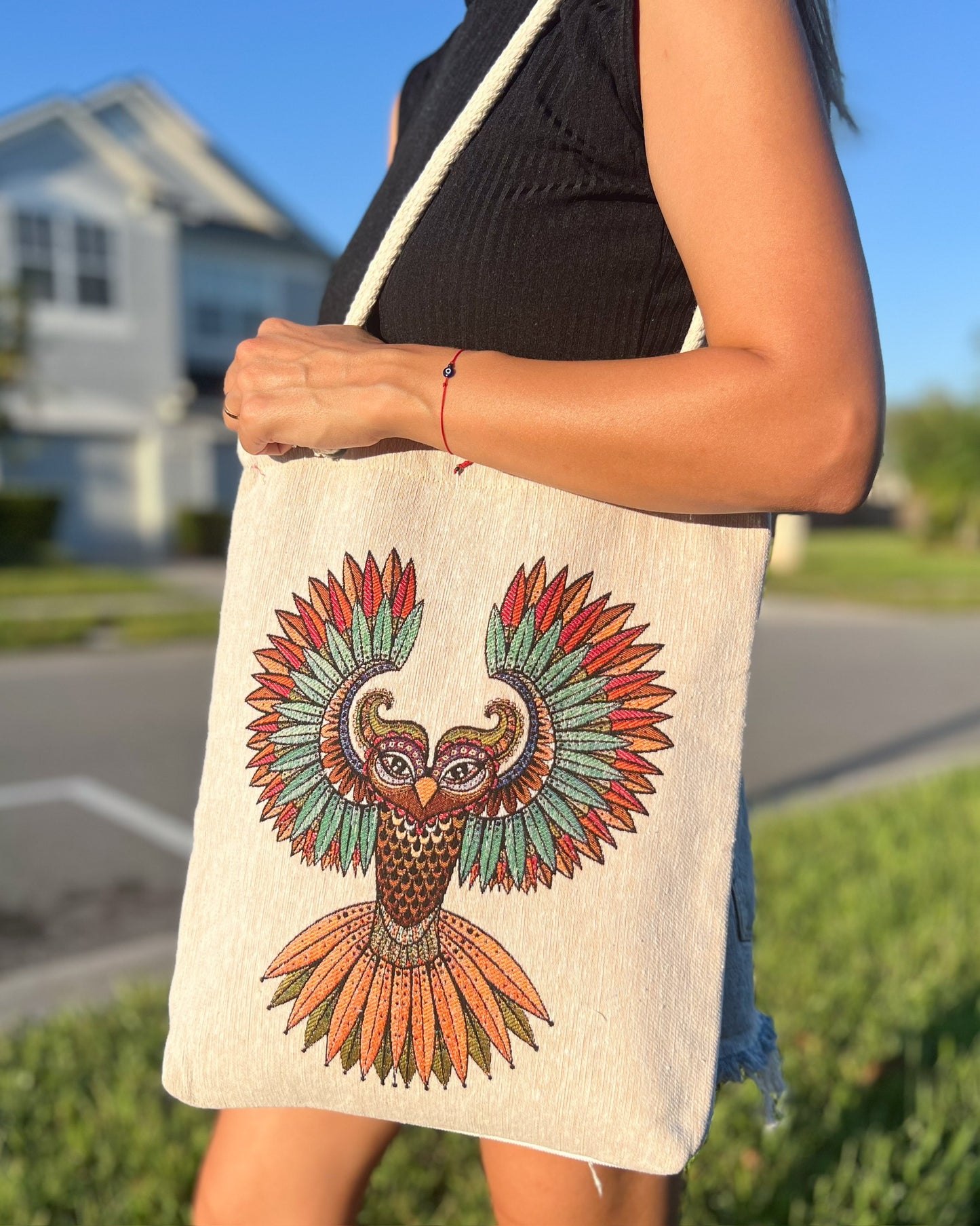Cute Tote Bag, Daily Shoulder Bag, Handmade Bag for Women