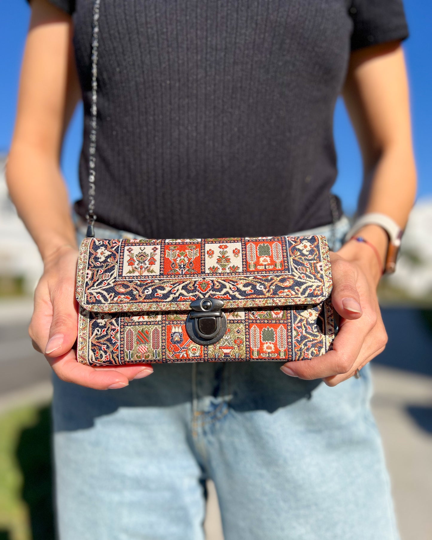 Small Crossbody Bag for Women, Handmade Shoulder Bag, Boho Shoulder Bag