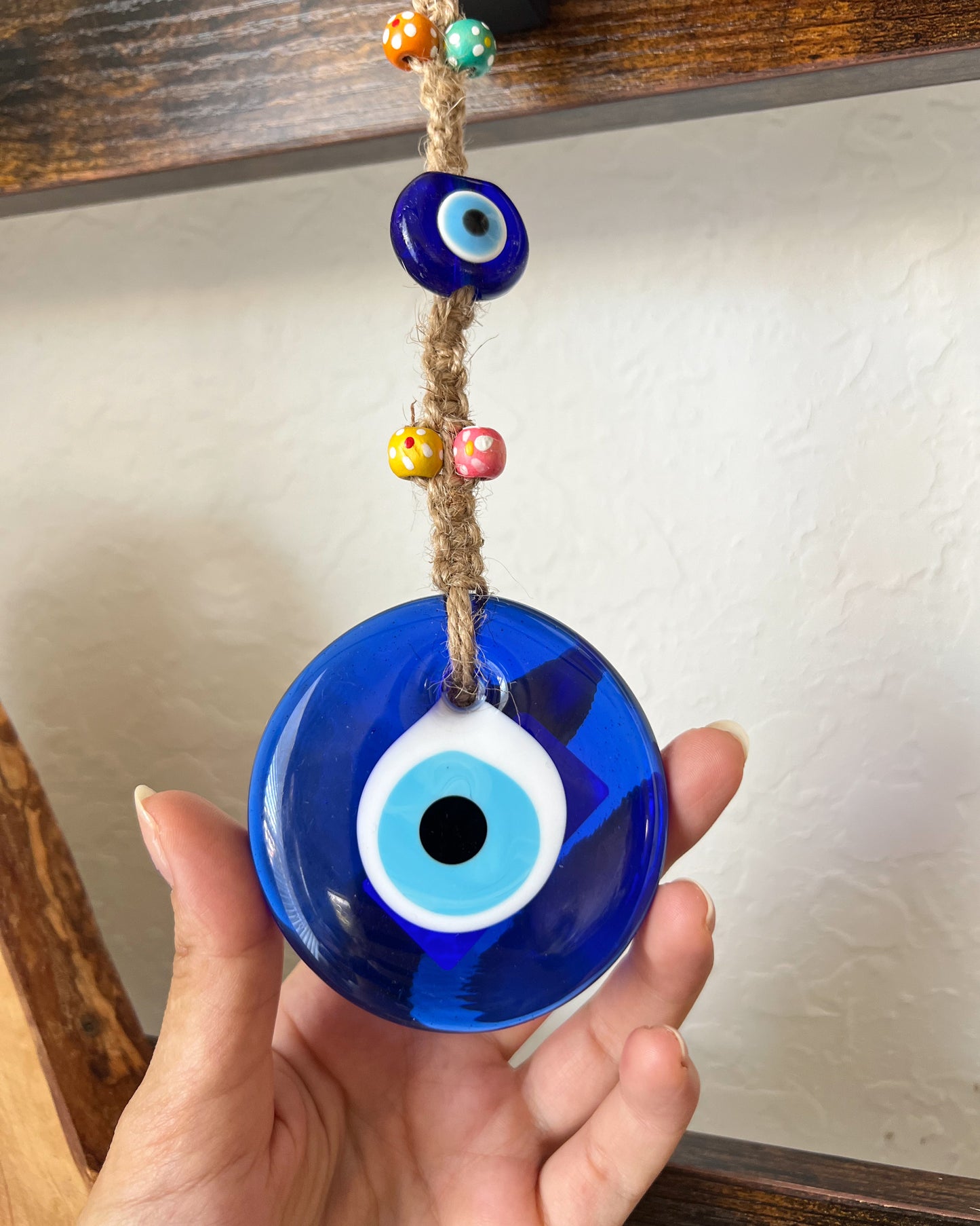 Macrame Evil Eye Wall Hanging, Cute Home Decor, Boho Decors