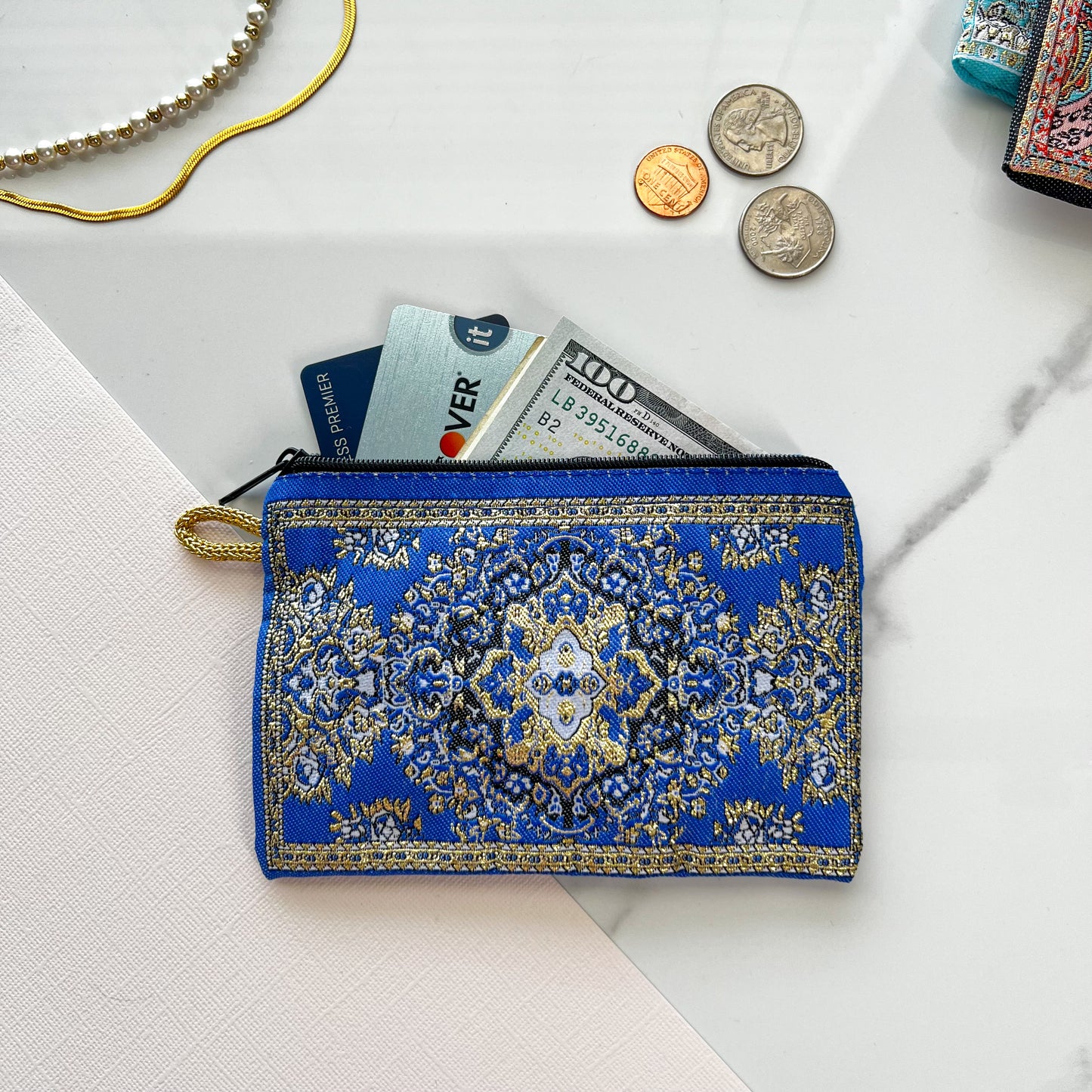 Small Coin Pouch, Zipper Pouch, Small Pouch