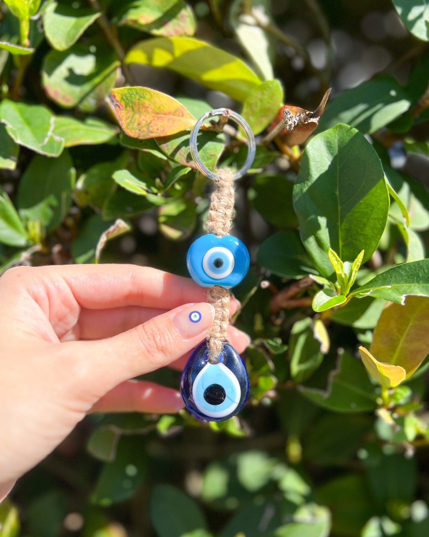 Evil Eye Keychain, Lucky Keychain, Cute Keychain