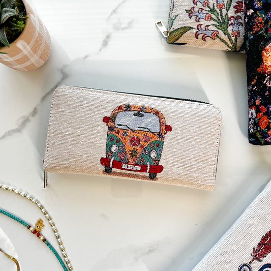 Cute Handmade Wallet for Women, Boho Gift for Women
