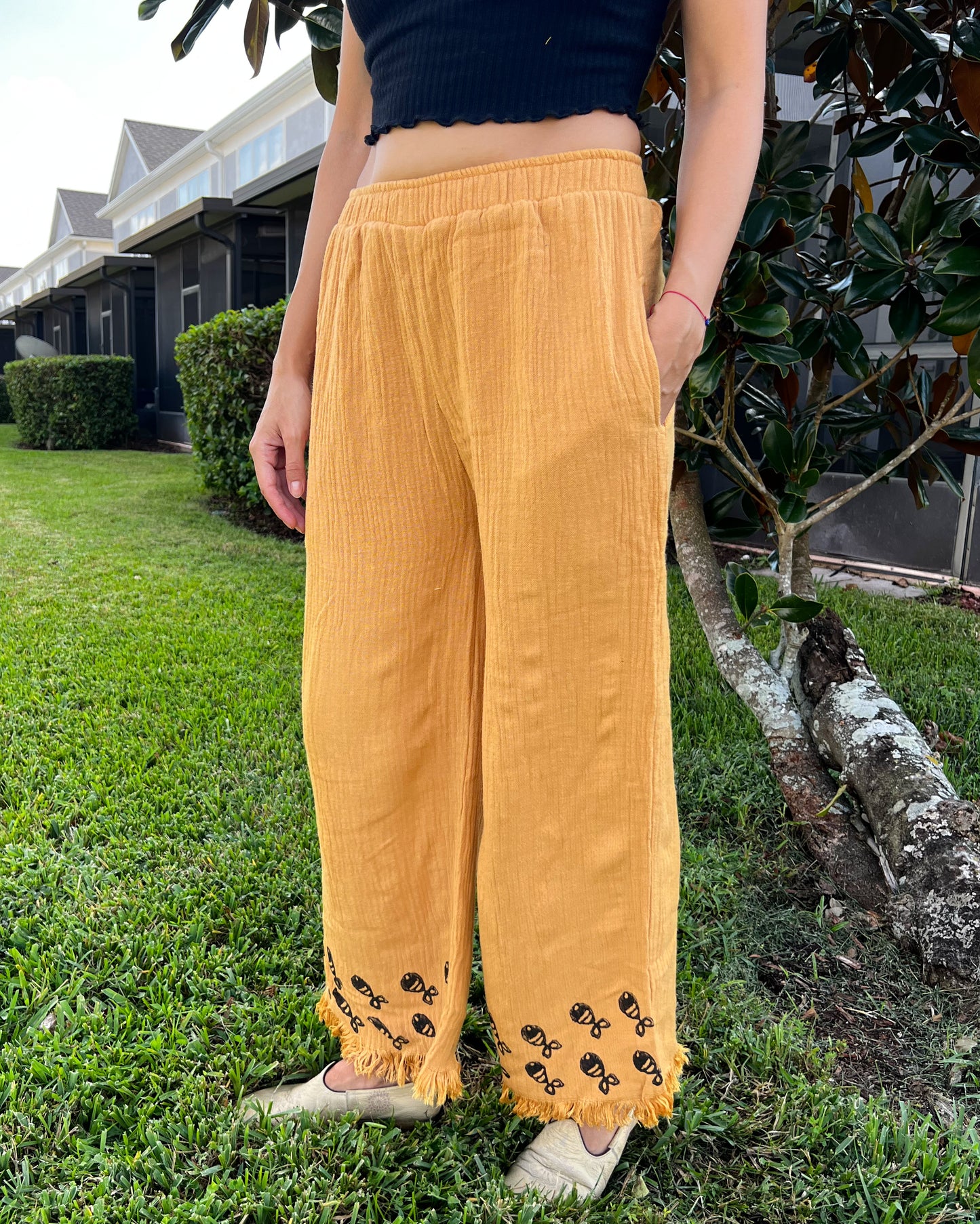 Soft Cotton Pants, Relaxed Pants, Yoga Pants for Women