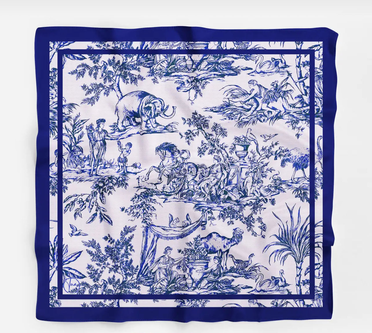 Artsy Bandana, Floral Bandana, Soft Bandana