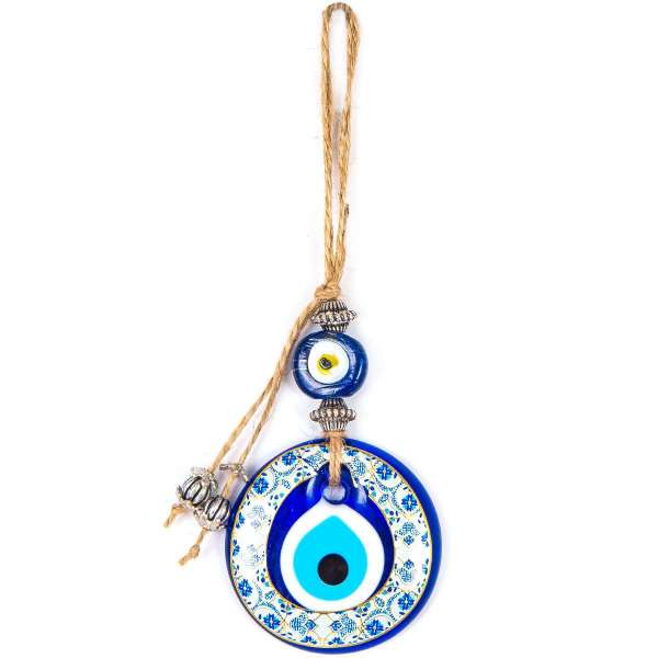 Handmade Evil Eye Wall Decor, Boho Decorations