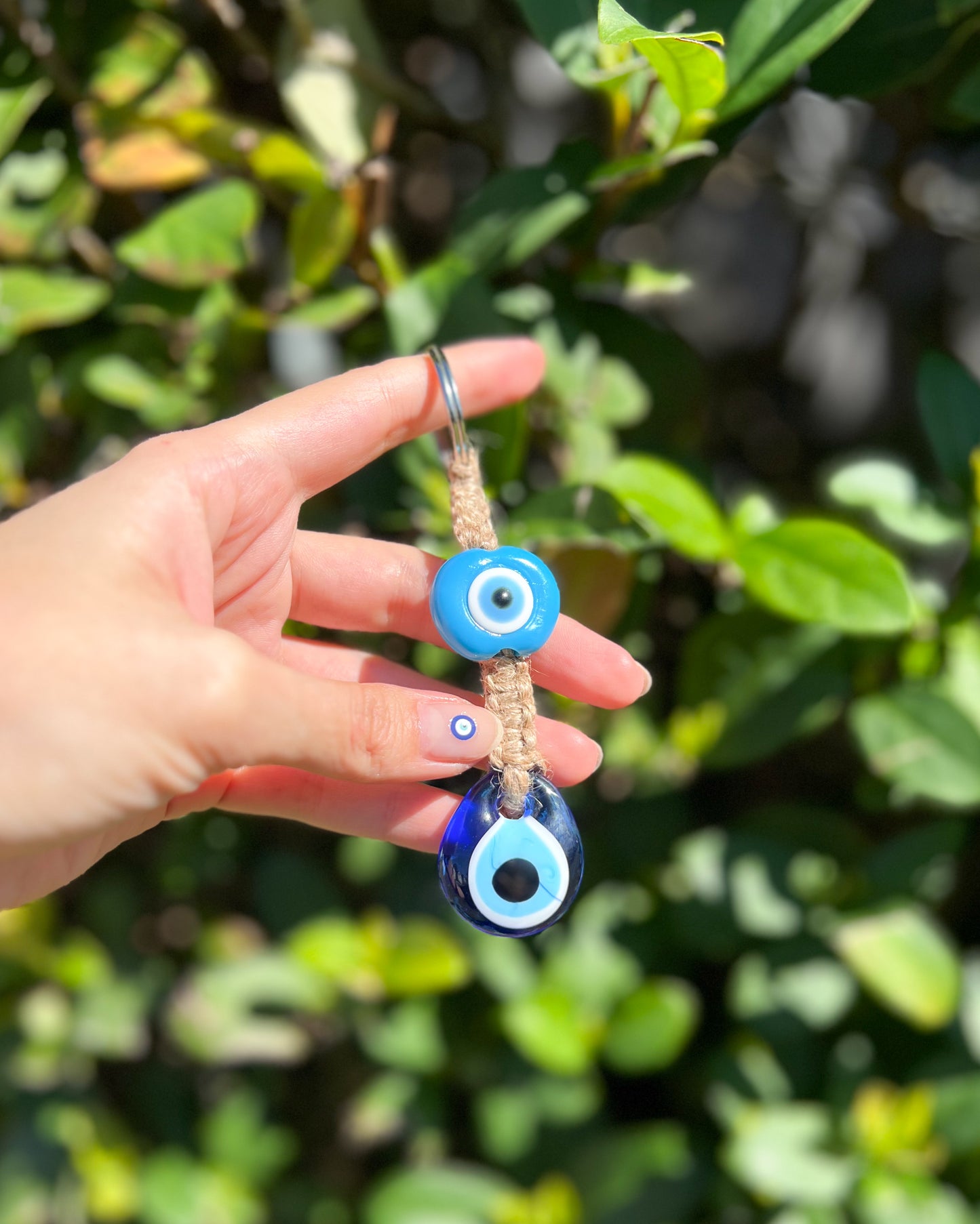 Evil Eye Keychain, Lucky Keychain, Cute Keychain