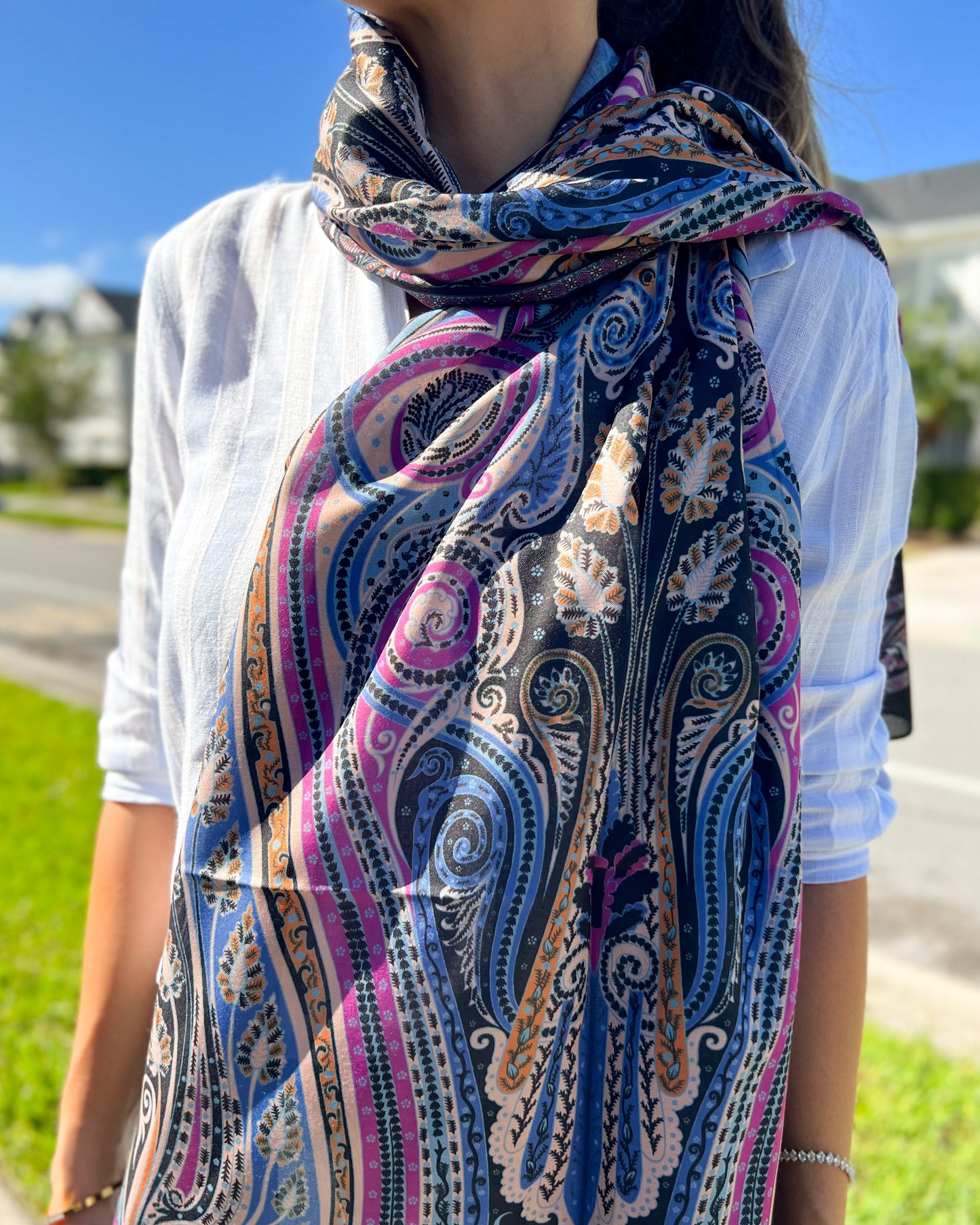Soft Pashmina, Artisan Shawl, Thin Wrap