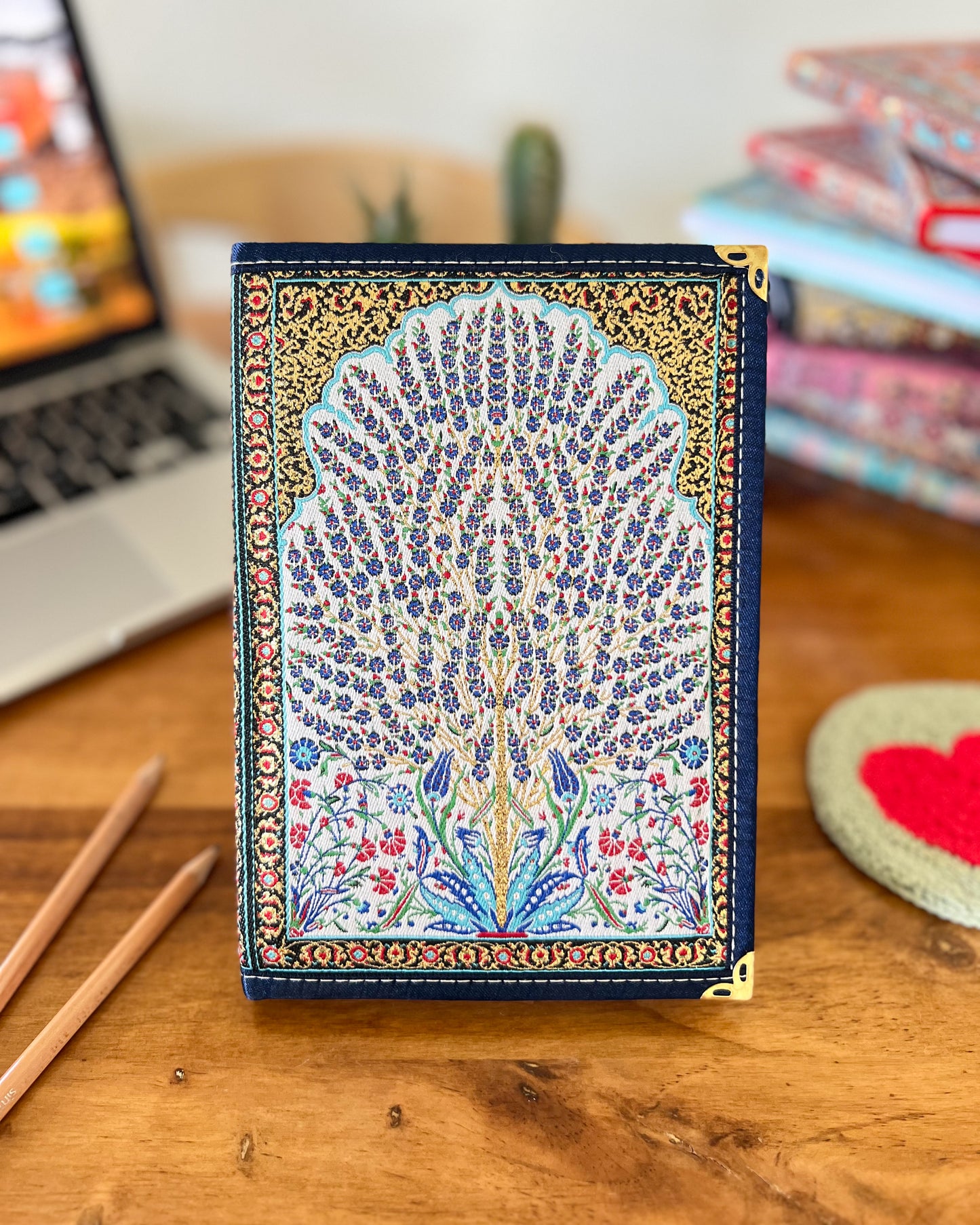 Floral Notebook for Women, Handmade Journal, Gift for Women