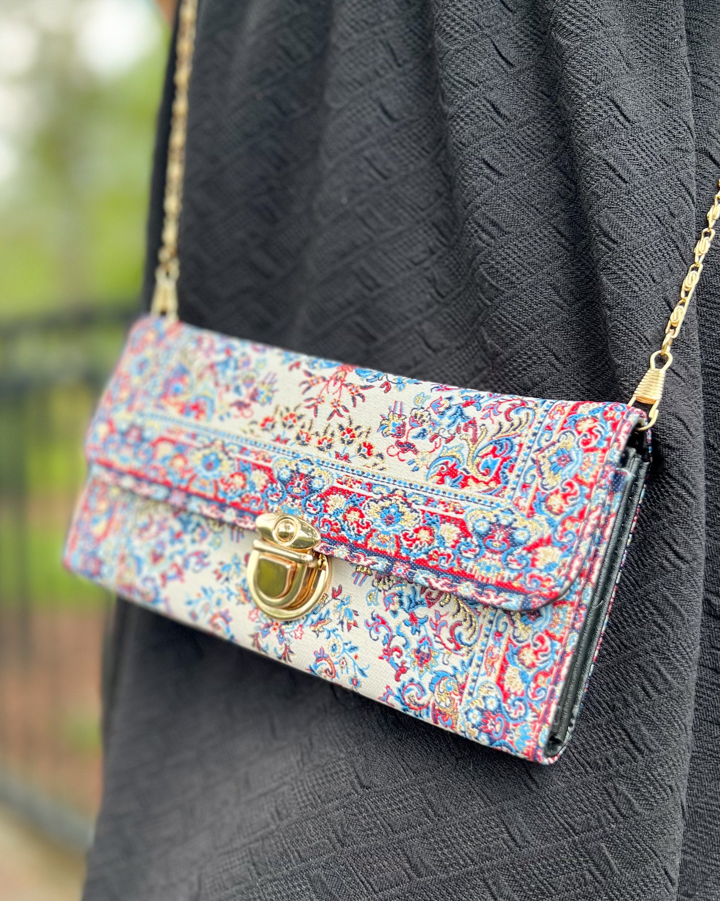 Beige Crossbody Bag, Cute Shoulder Bag, Rug Design Bag