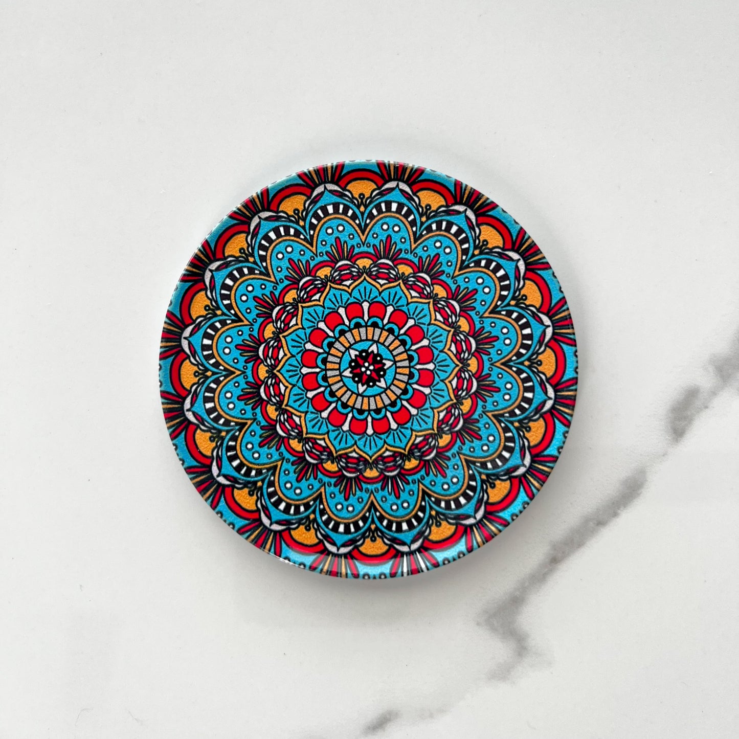 Mandala Coaster, Boho Coaster, Unique Home Decor