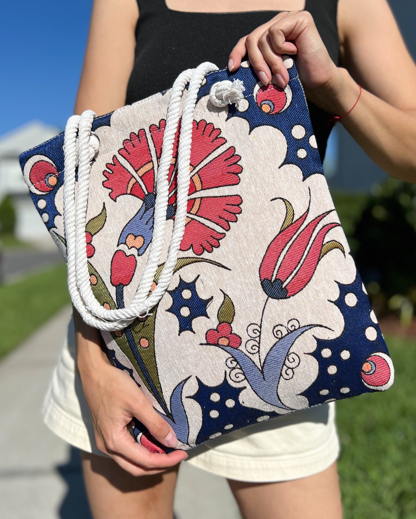 Floral Bag, Gift for Mother's Day Gift, Gift for Mother