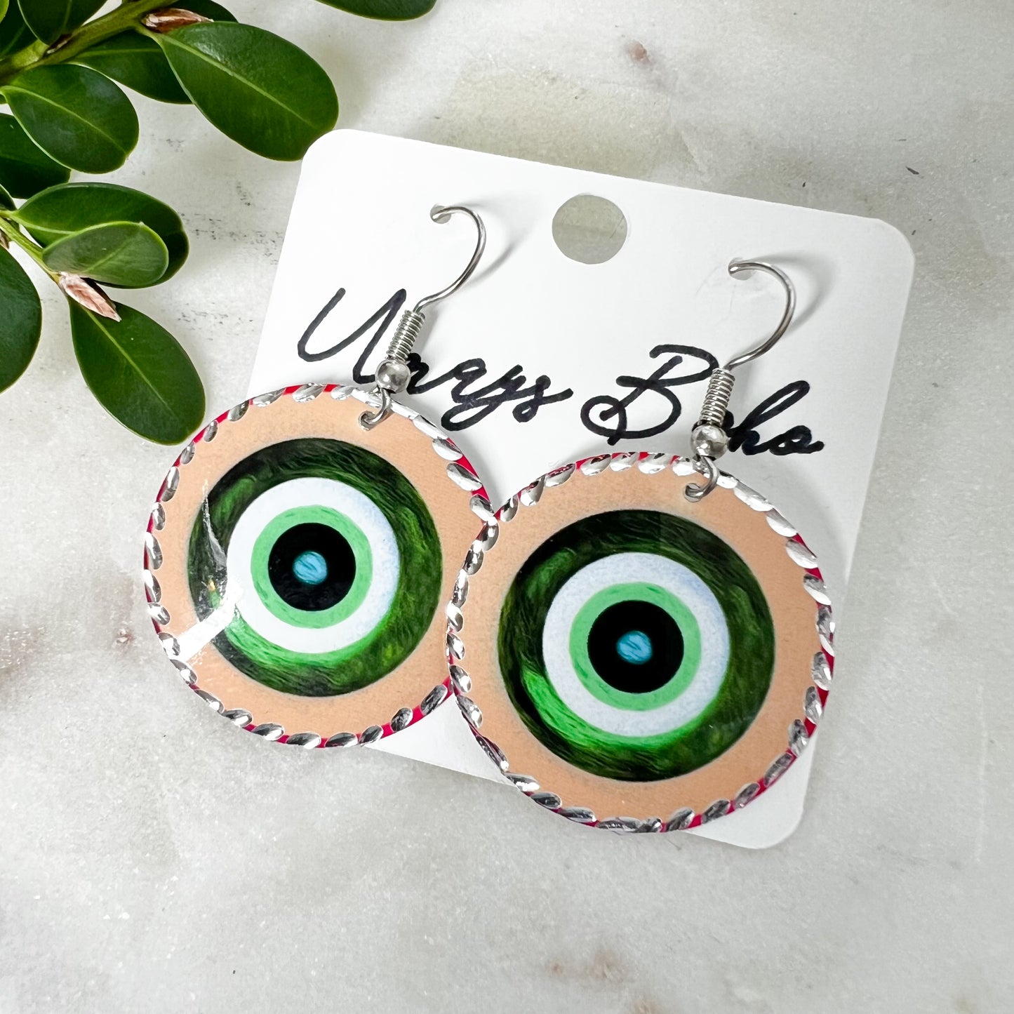 Aluminum Earrings, Boho Earrings, Handmade Earrings, Cute Earrings