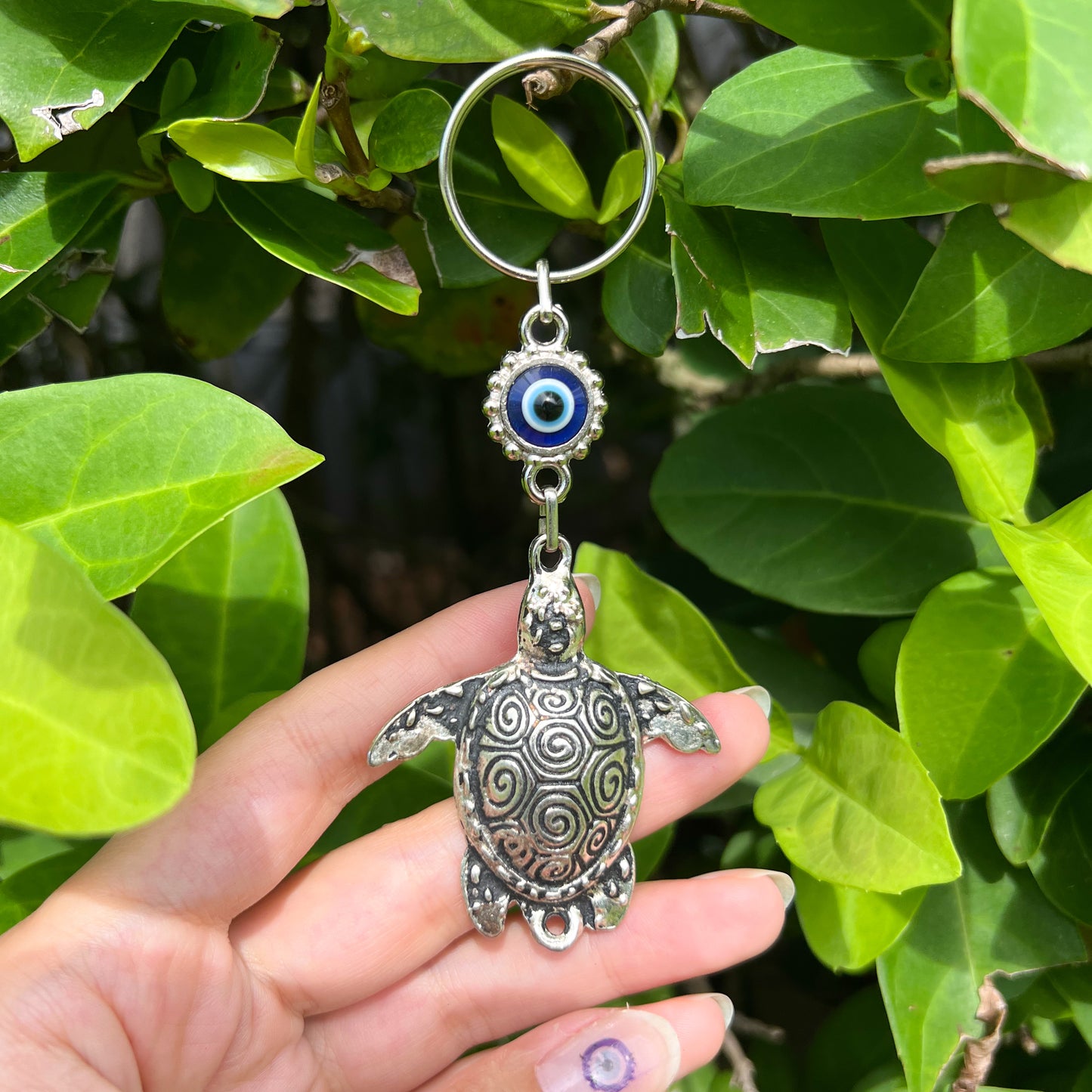 Turtle Keychain, Cute Keychain, Handmade Keychain
