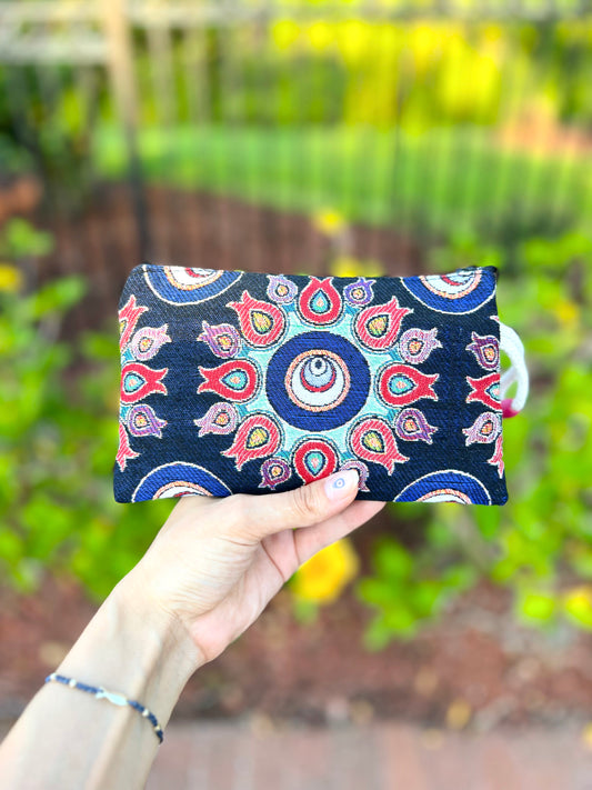 Zipper Pouches, Evil Eye Gifts, Coin Purses, Change Pouch