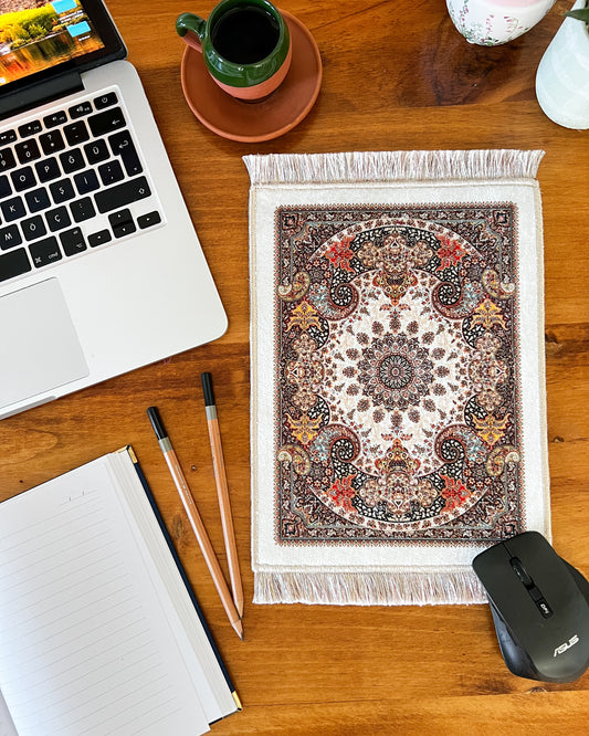 Turkish Miniature Rug, Carpet Mouse Pad, Doll House Rug