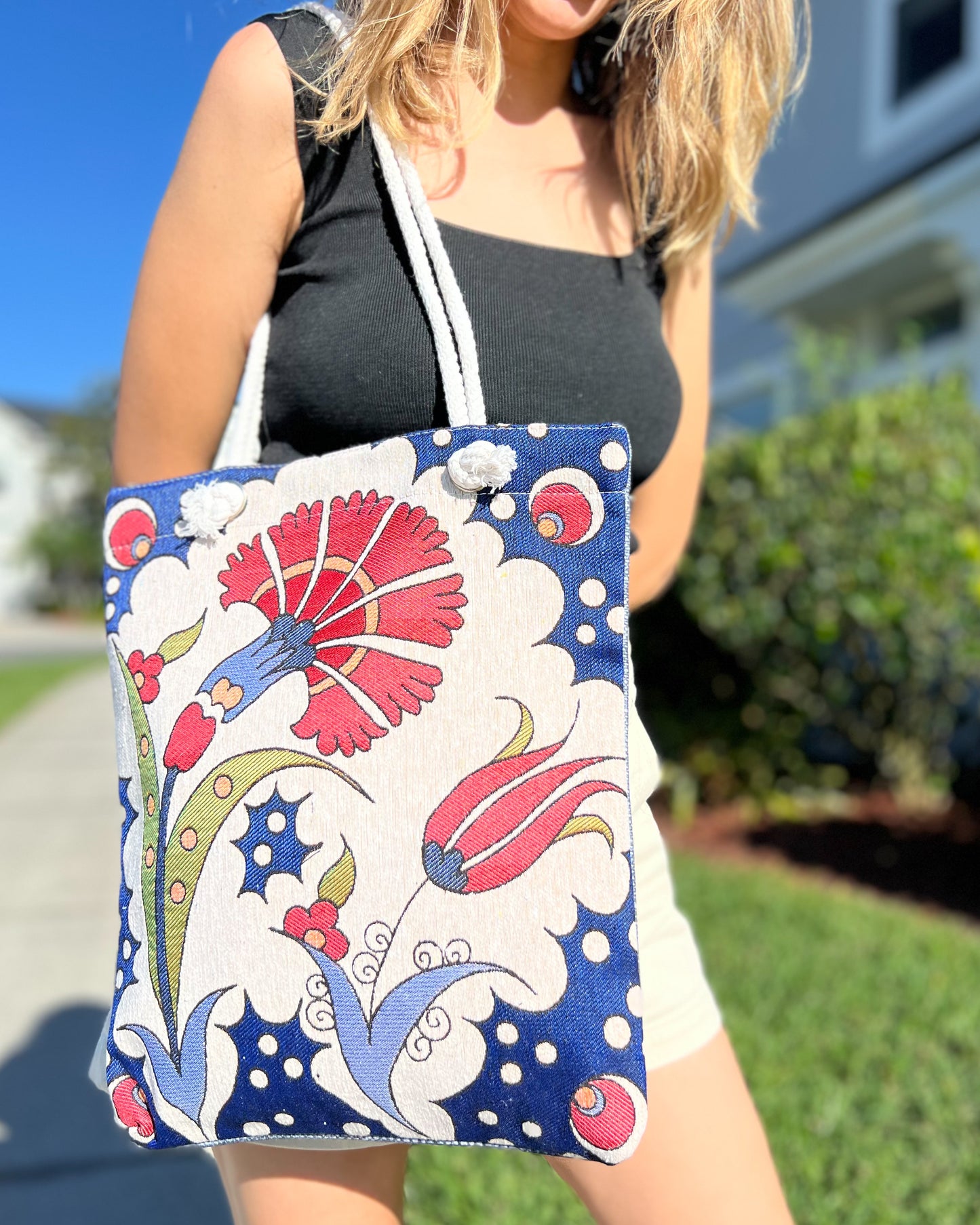 Floral Bag, Gift for Mother's Day Gift, Gift for Mother