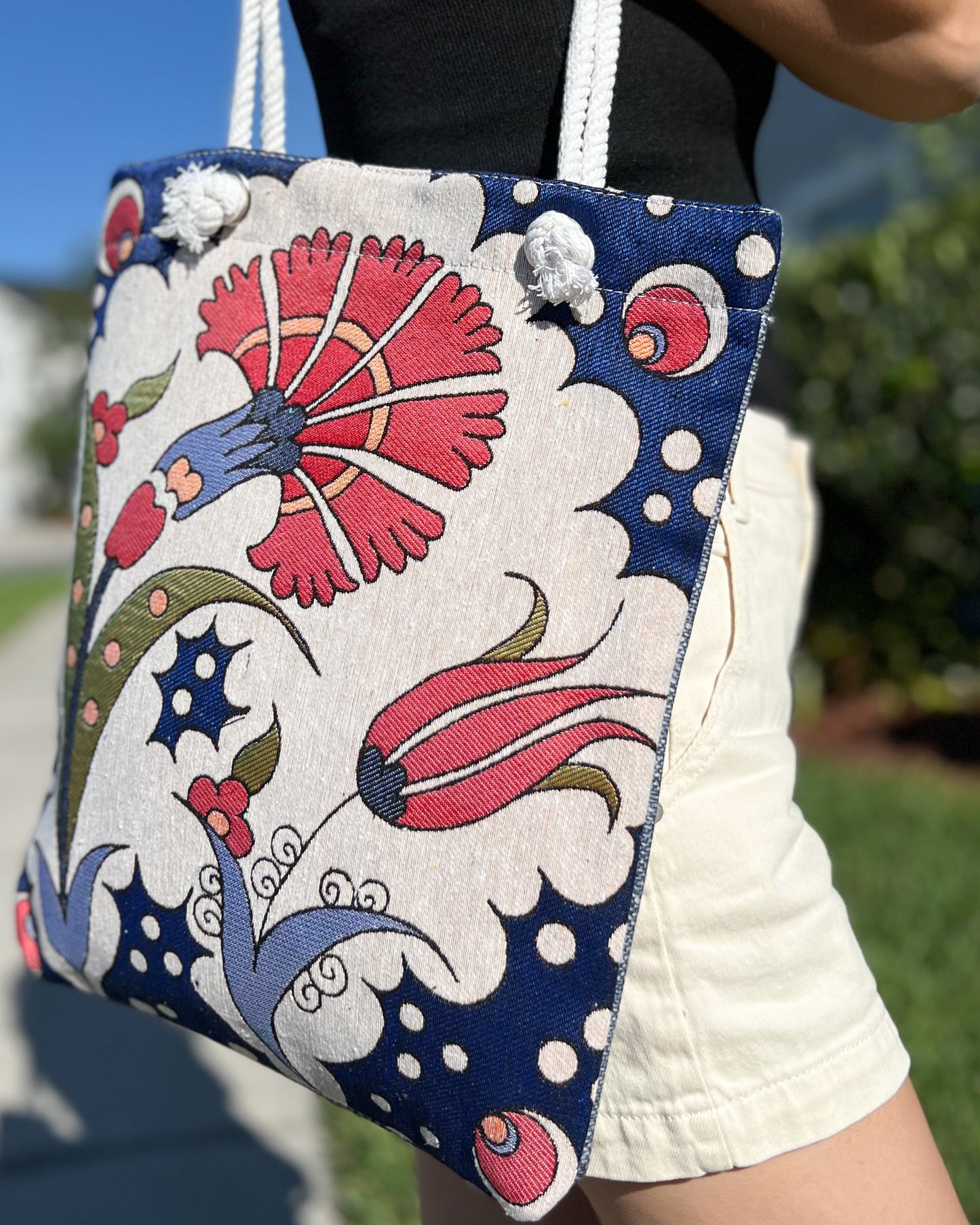 Floral Bag, Gift for Mother's Day Gift, Gift for Mother