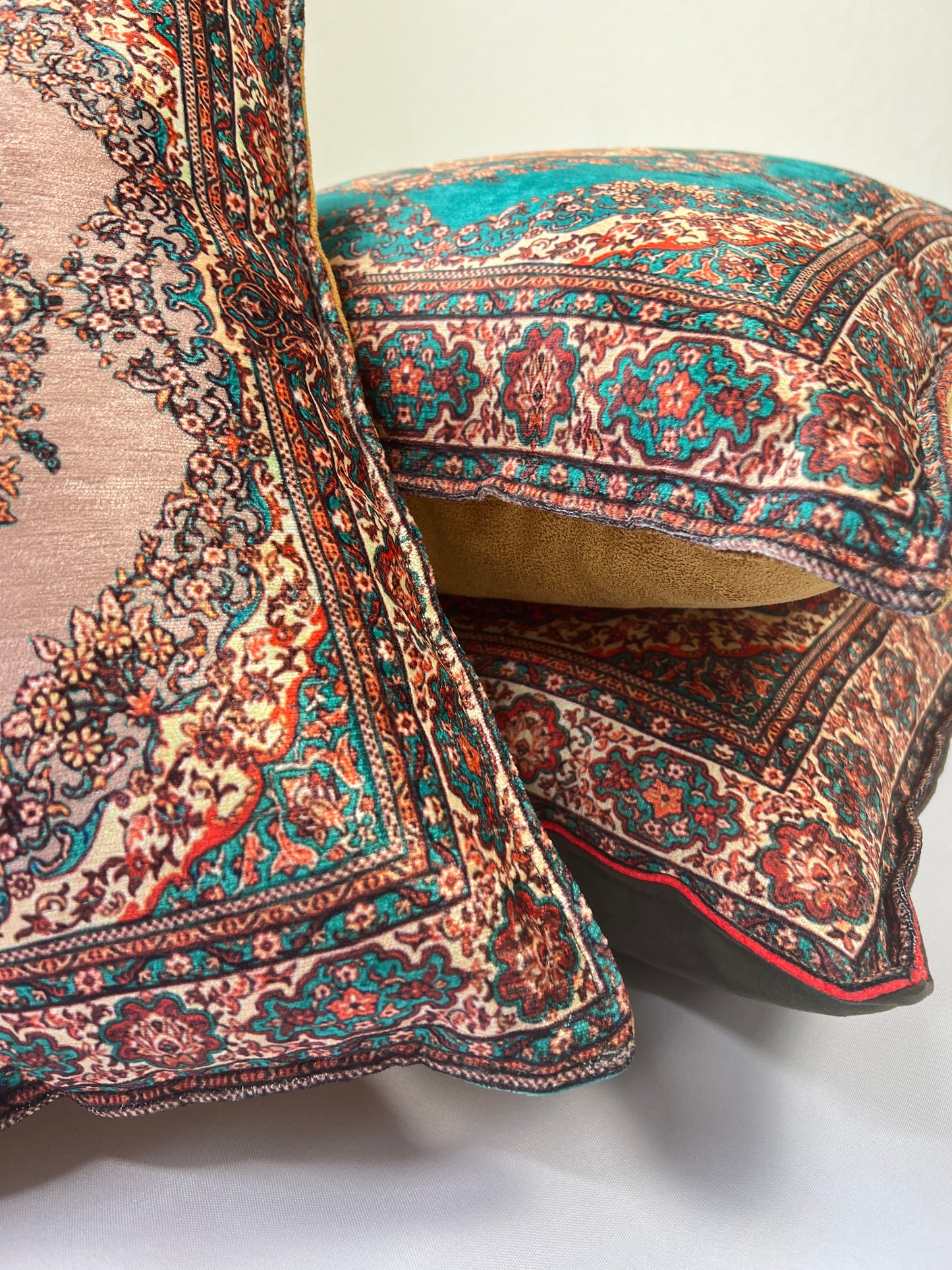 Rug Design Pillow, Fall Decor, Handmade Pillow