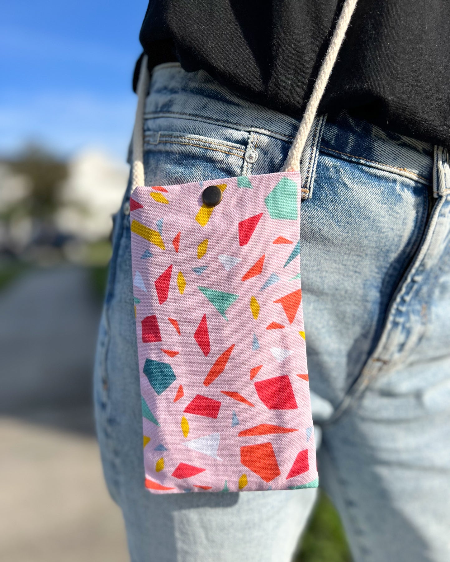 Handmade Slim Bag for Cellphone and Travel