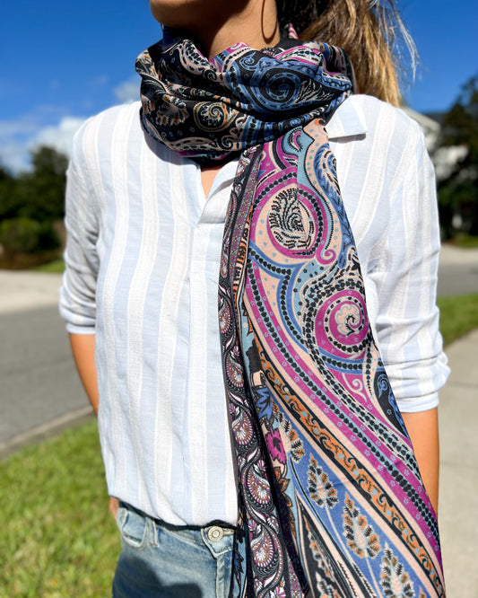 Soft Pashmina, Artisan Shawl, Thin Wrap