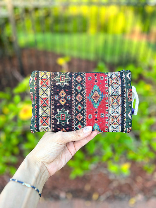 Women Fabric Coin Purse, Make up Pouch, Zipper Pouch