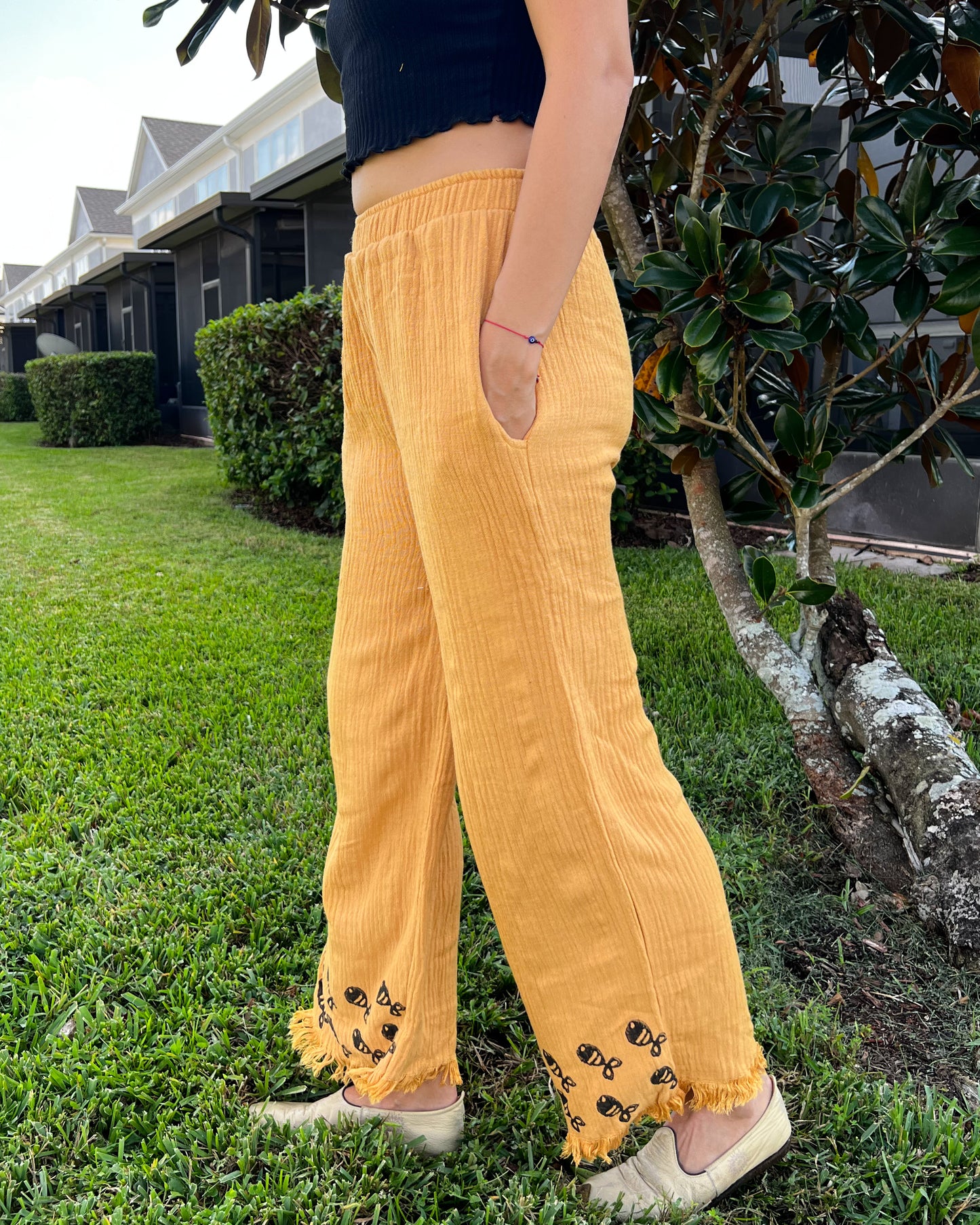 Soft Cotton Pants, Relaxed Pants, Yoga Pants for Women
