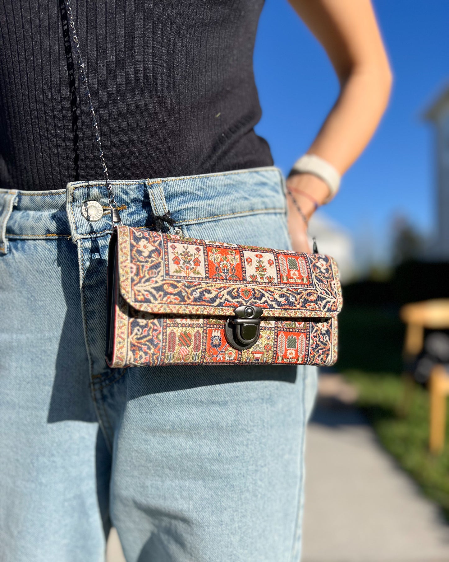 Small Crossbody Bag for Women, Handmade Shoulder Bag, Boho Shoulder Bag