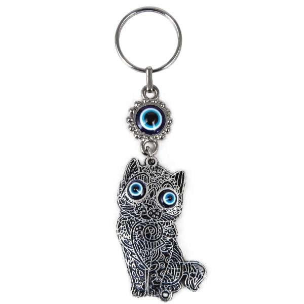 Cute Keychain, Cat Design Keychain