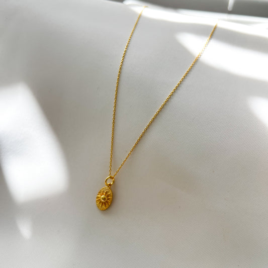 Medallion Necklace, Bohemian Necklace for Women