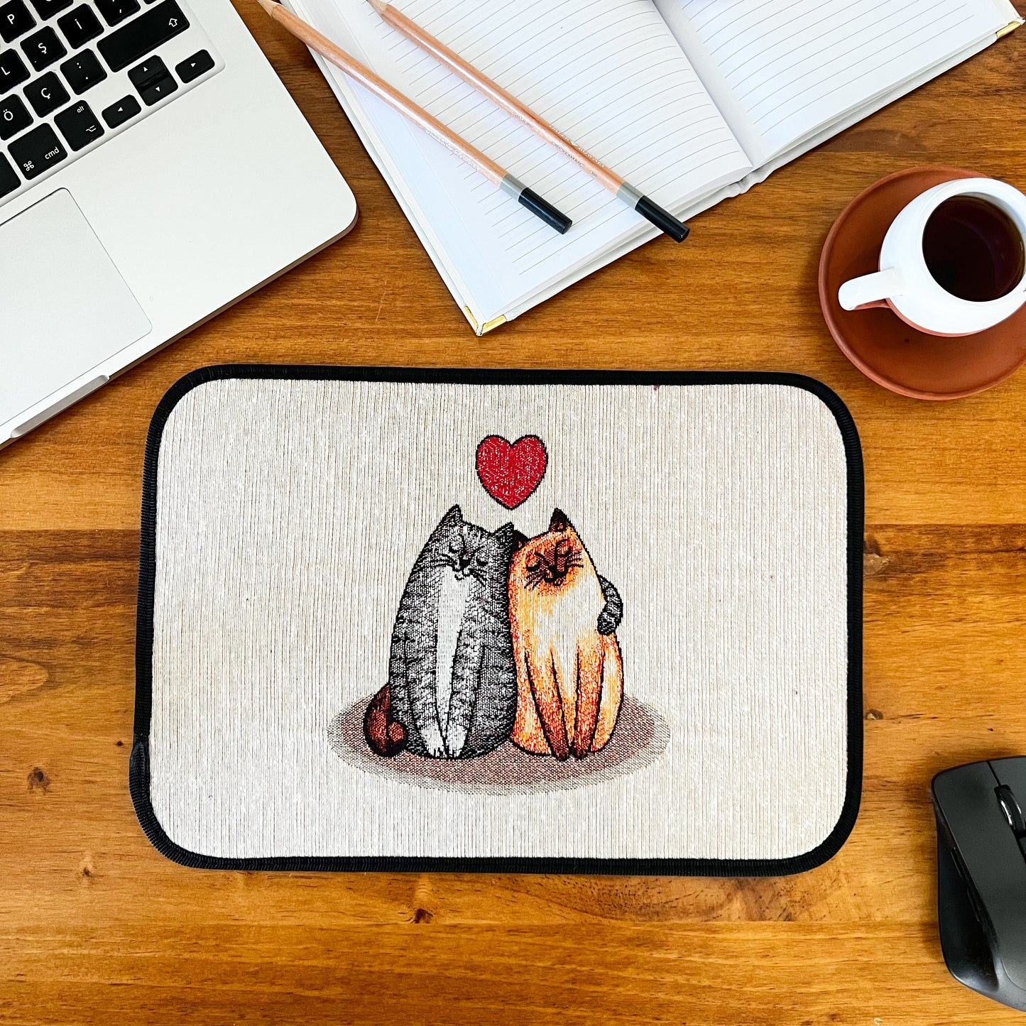 Cute Mouse Pad, Cute Gifts, Cat Lover Gift