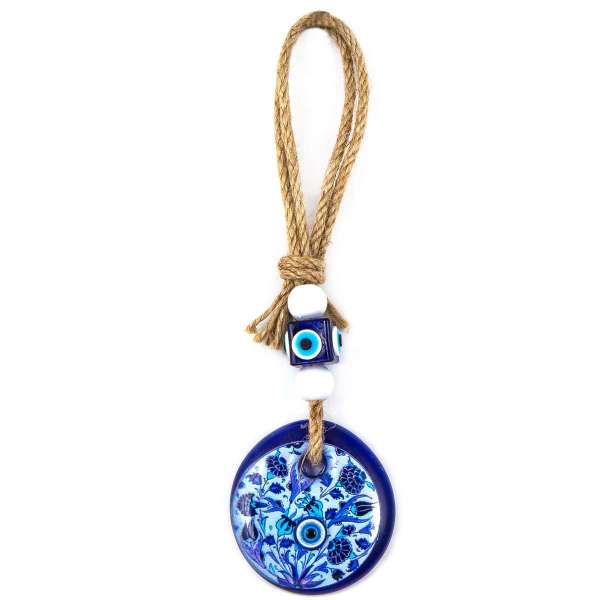 Glass Evil Eye Wall Decor, Evil Eye Wall Hanging