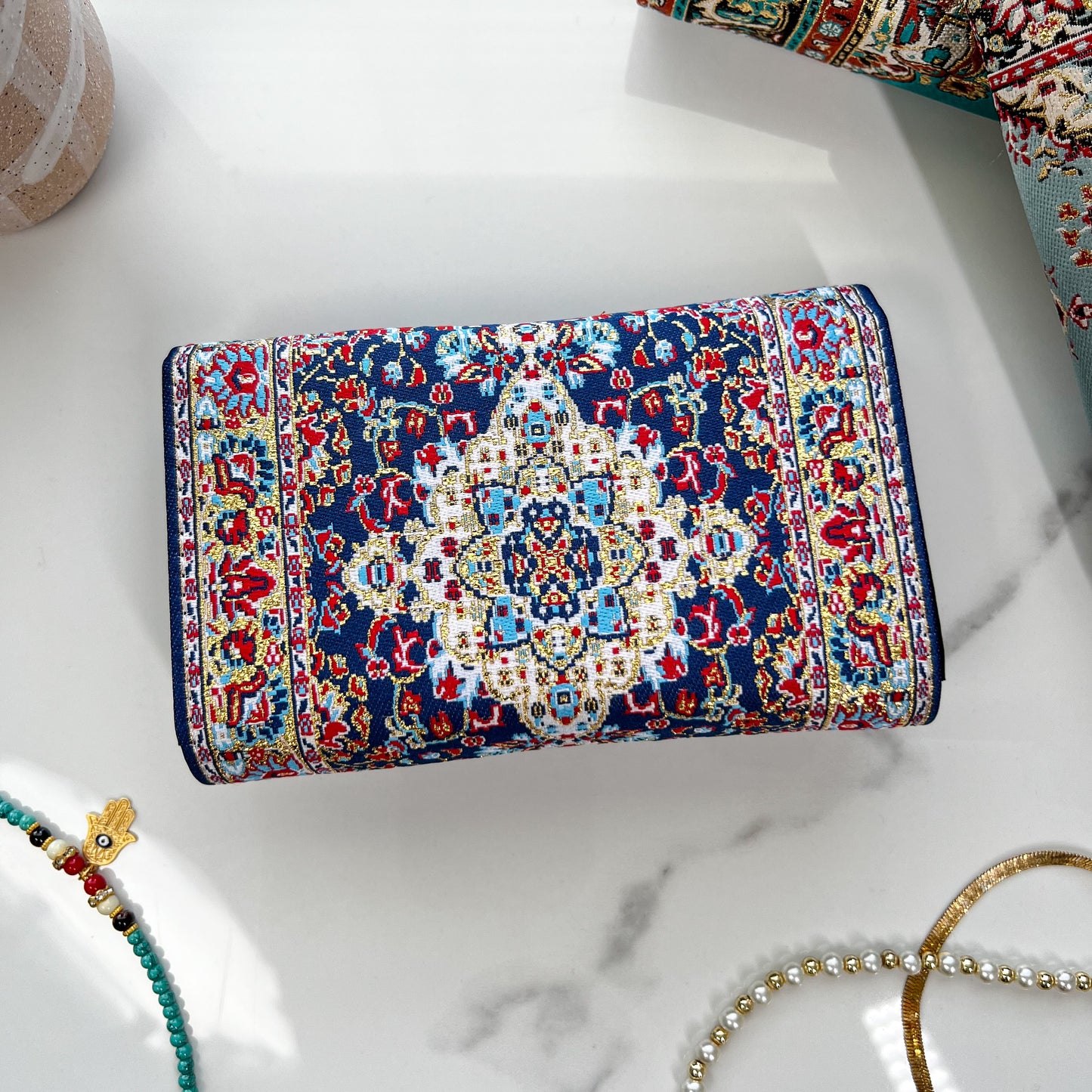 Small Fabric Wallet, Boho Cute Wallet, Handmade Wallet