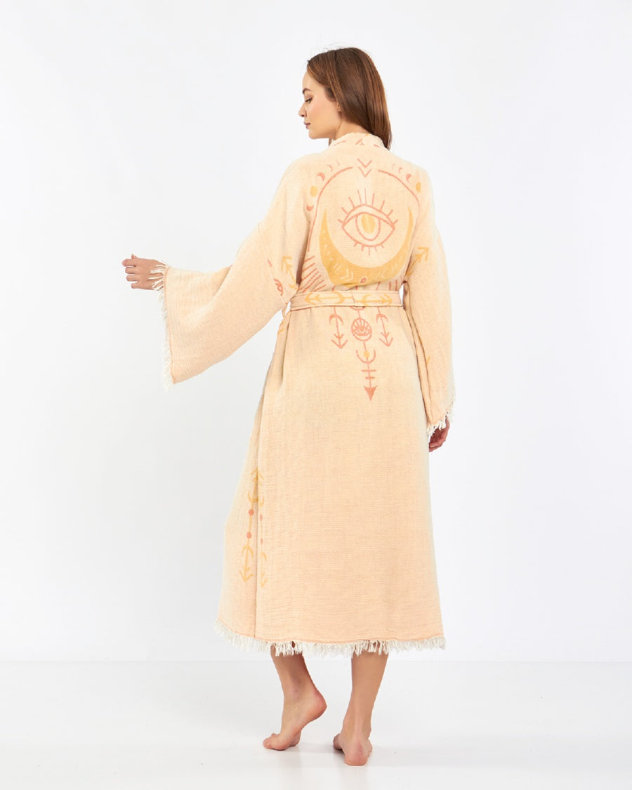 Organic Cotton Kimono, Boho Kimono, Cotton Kafthan