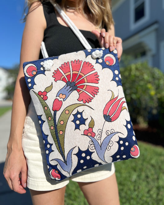 Floral Bag, Gift for Mother's Day Gift, Gift for Mother