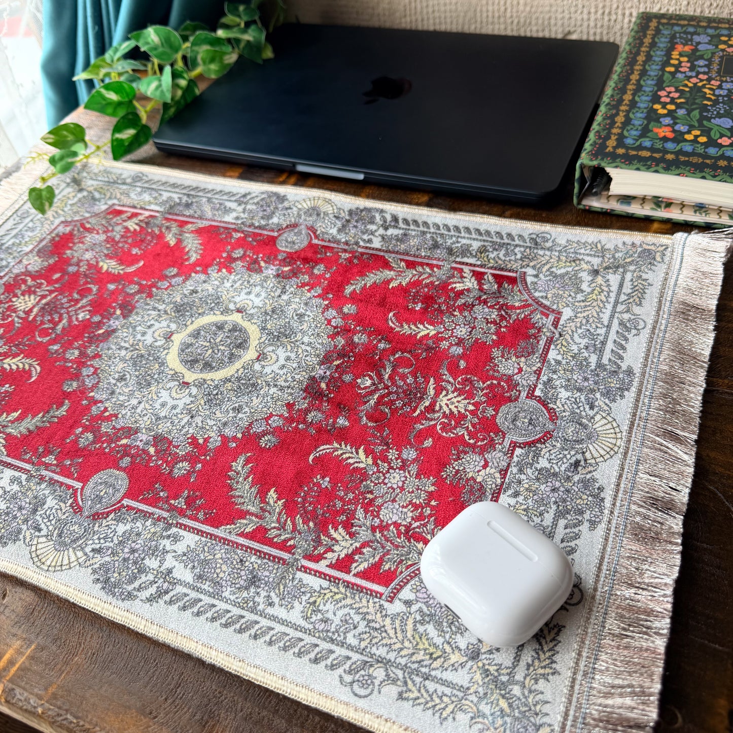 Boho Office Decor, Cute Desk Pat, Turkish Rug Mousepad