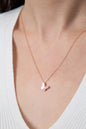 Cute Pendant Necklace, 925 Sterling Silver Necklace