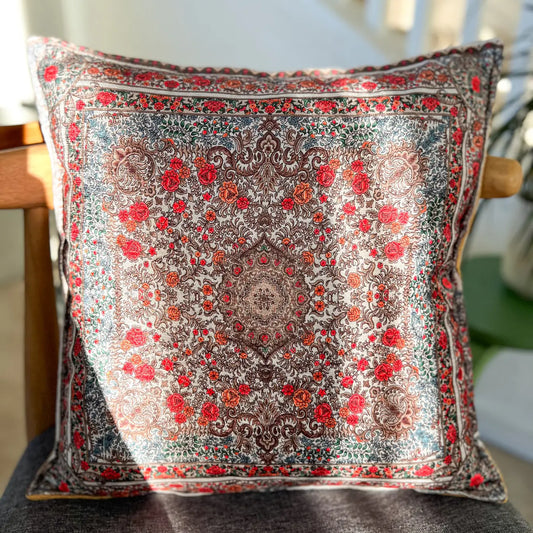 Boho Pillow Cover, Handmade Pillow Cases, Floral Pillow Case