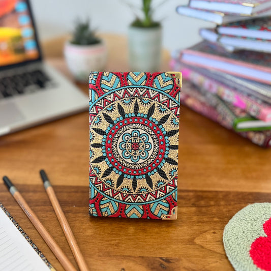 Mandala Design Small Notebook, Pocket Journal