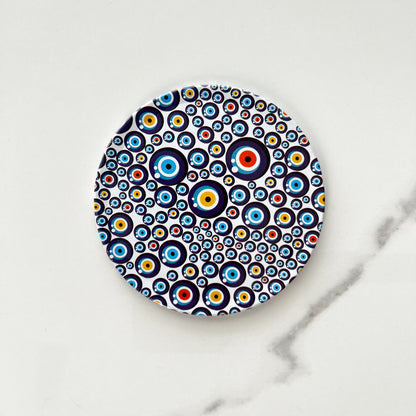 Evil Eye Coaster, Evil Eye Favors, Evil Eye Gifts