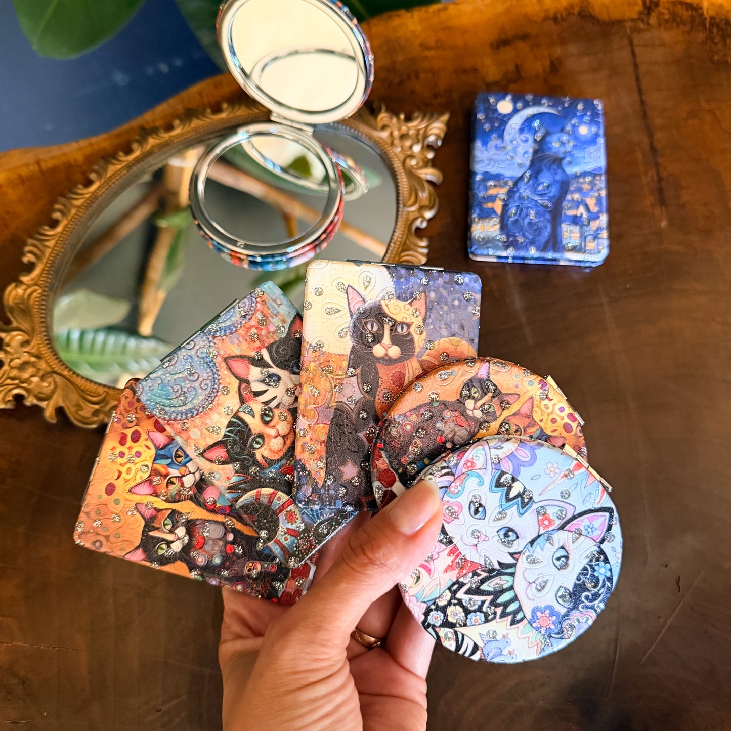 Pocket Mirror, Small Mirror, Cute Mirror, Make up Mirror