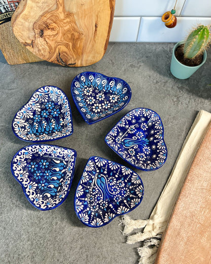 Heart Shaped Trinket Dish, Pinch Bowls, Cute Kitchen Decor