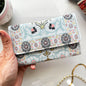 Cute Floral Wallet, Small Boho Wallet, Handmade Wallet for Women